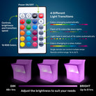 LED Straight Bar Counter - HullaBalloo Sales