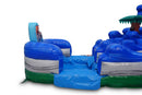 20 Tropical Curve Inflatable Dual Slide Wet/Dry - HullaBalloo Sales