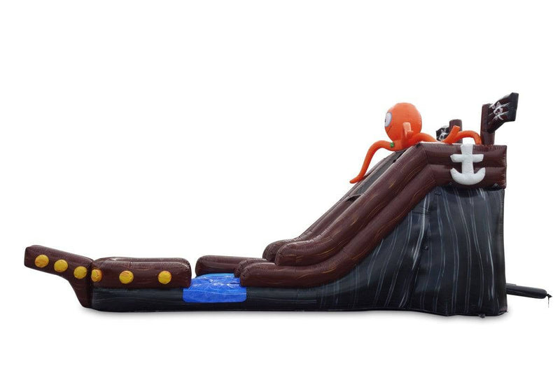 15 Pirate Cove Inflatable Slide Wet/Dry - HullaBalloo Sales
