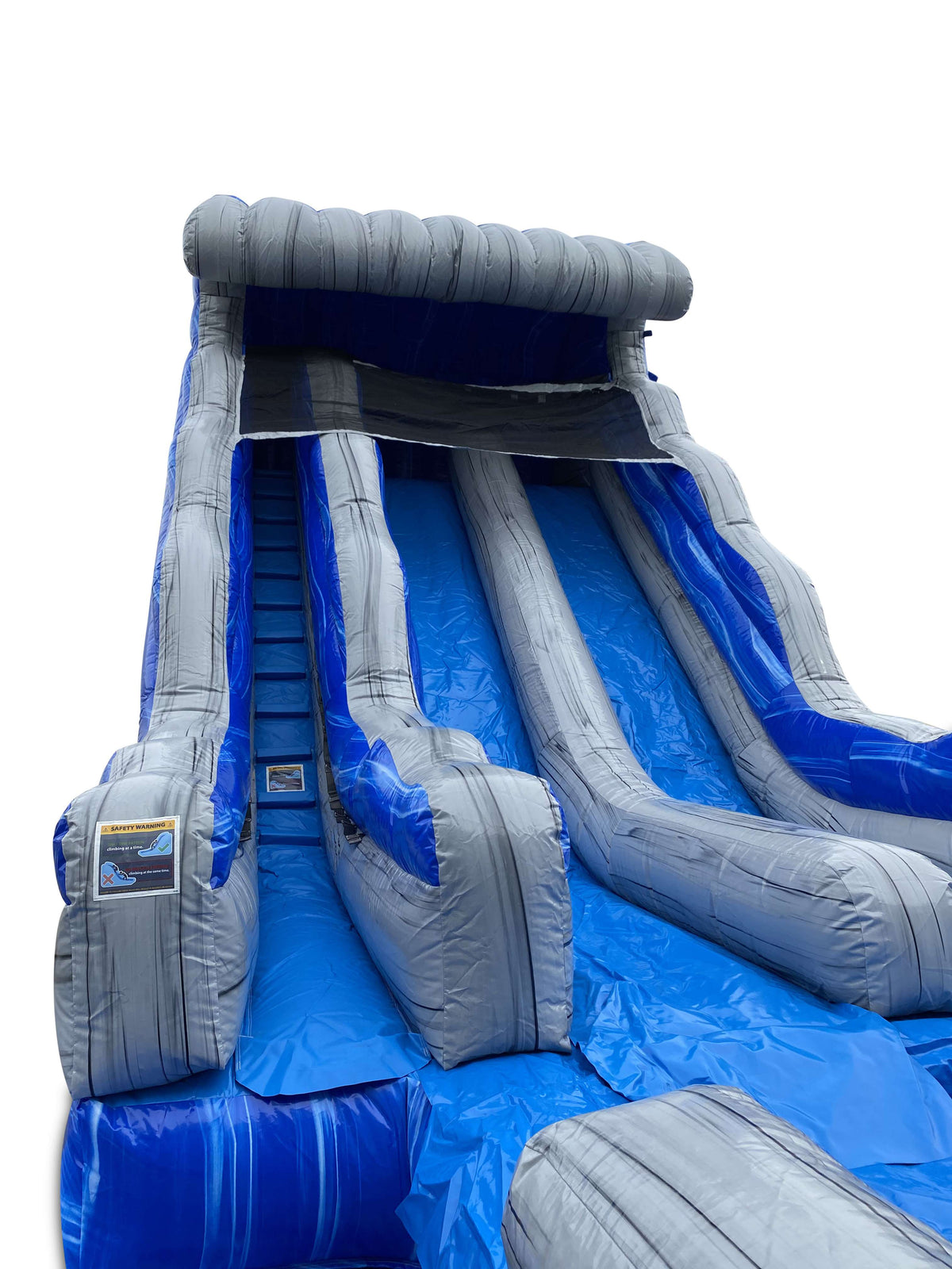 18 Ocean Wave Inflatable Dual Slide Wet/Dry, Commercial Waterslides ...