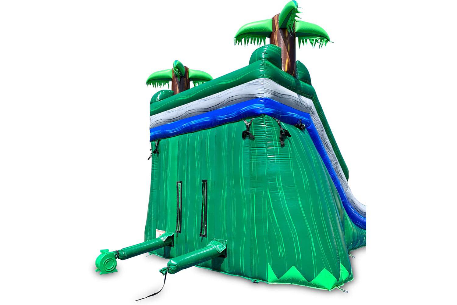 18 Tropical Inflatable Dual Slide Wet/Dry - HullaBalloo Sales