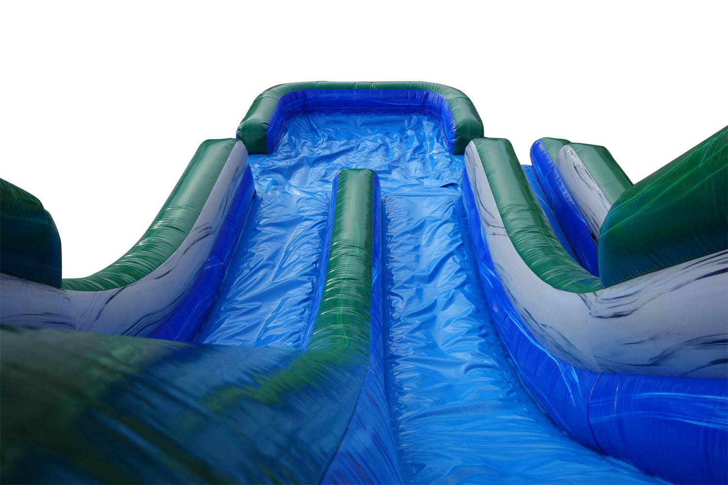 18 Tropical Inflatable Dual Slide Wet/Dry - HullaBalloo Sales