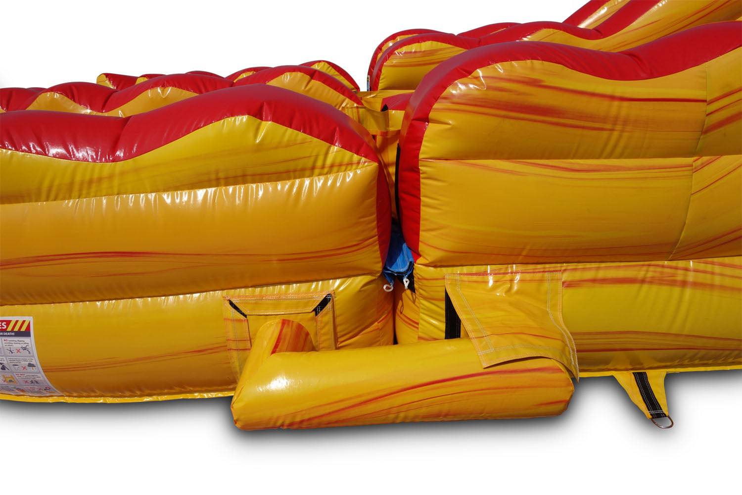 20 Curve Inflatable Dual Slide Wet/Dry - HullaBalloo Sales