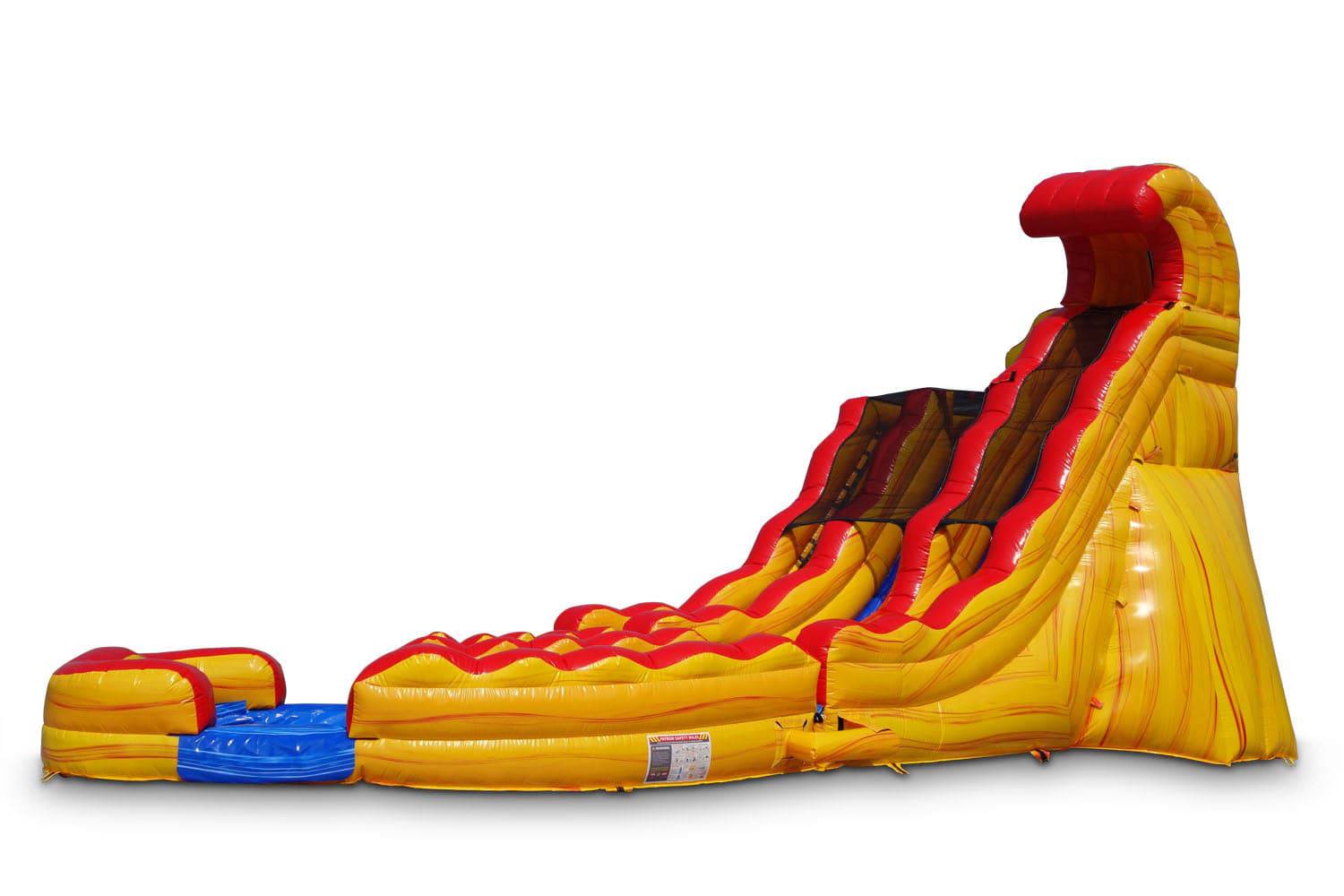 20 Curve Inflatable Dual Slide Wet/Dry - HullaBalloo Sales