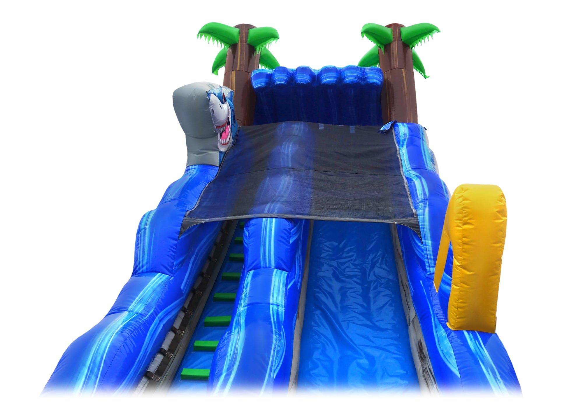 24 Tropical Giant Inflatable Waterslide with Pool - HullaBalloo Sales