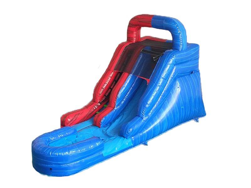 12' Fire N Ice Inflatable Slide Wet/Dry - HullaBalloo Sales