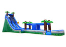 27 Tropical Giant Inflatable Waterslide with Pool - HullaBalloo Sales