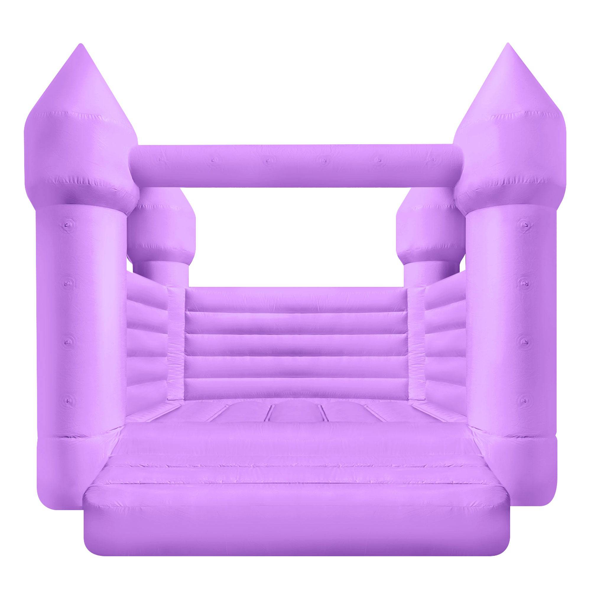 Castle Wedding Bounce House - Pastel Purple - HullaBalloo Sales