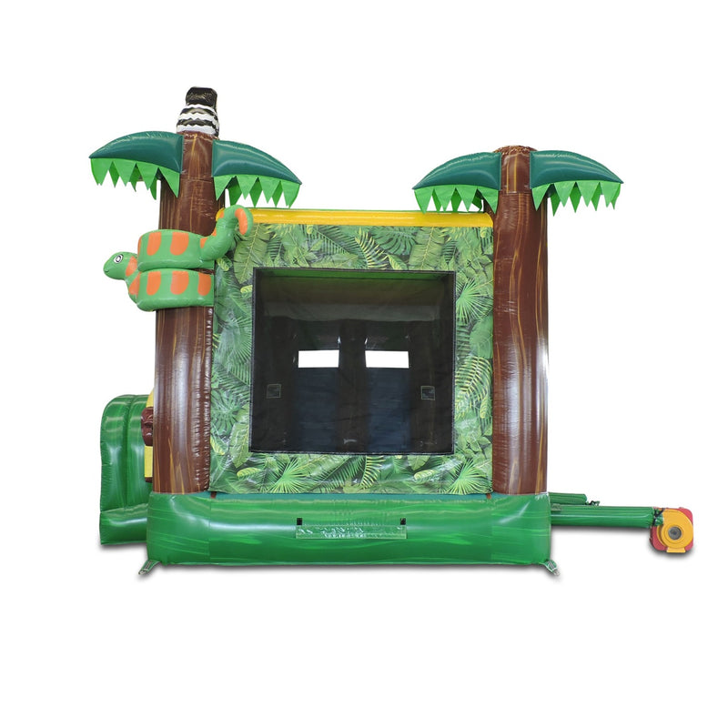 5in1 Jungle Themed Bounce and Slide Combo