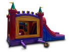 5in1 Castle Combo Dual Lane Wet/Dry - HullaBalloo Sales