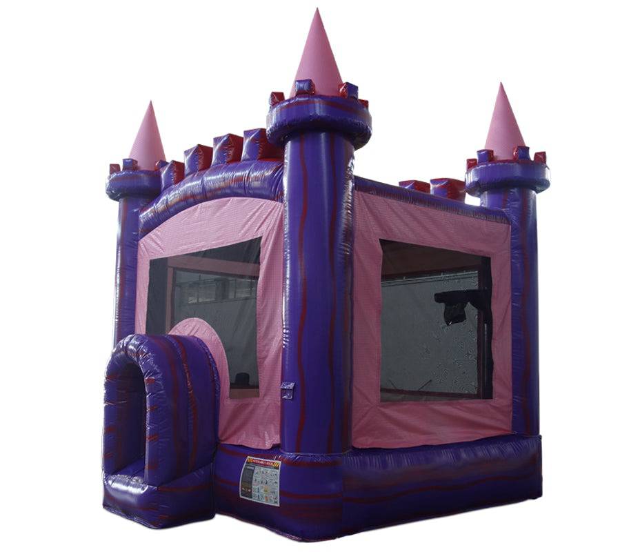 Princess Castle Bounce House 13 - HullaBalloo Sales