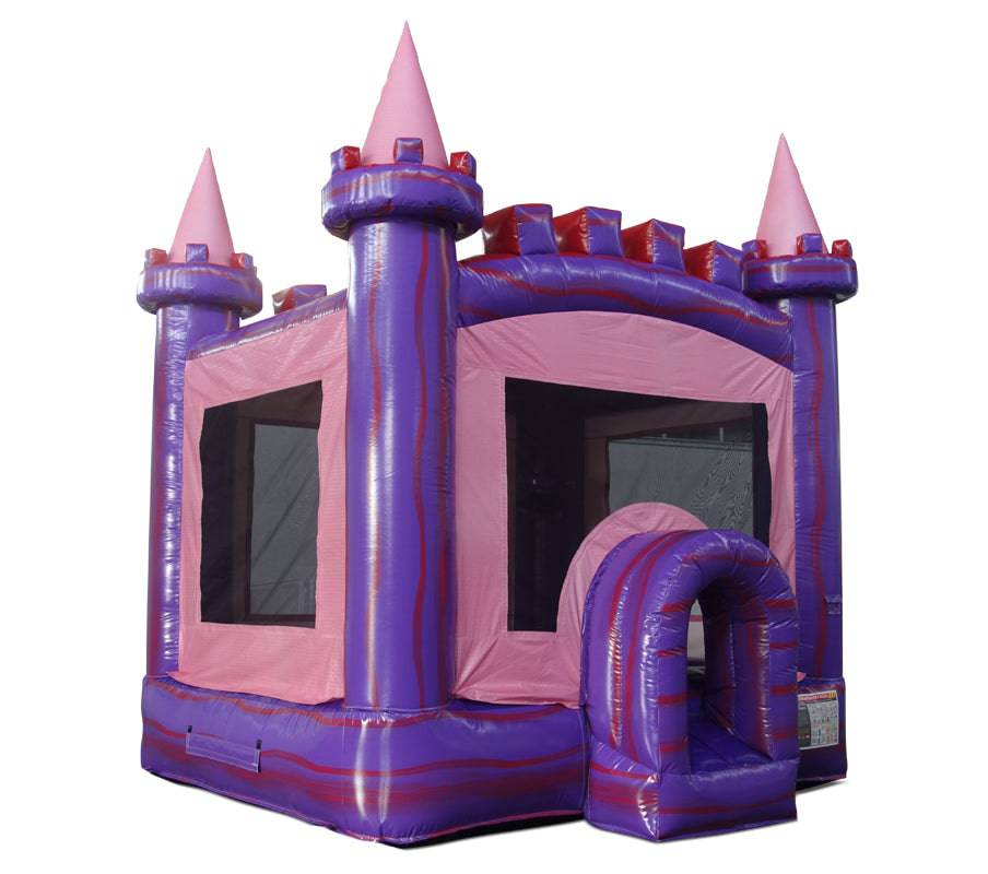 Princess Castle Bounce House 13 - HullaBalloo Sales